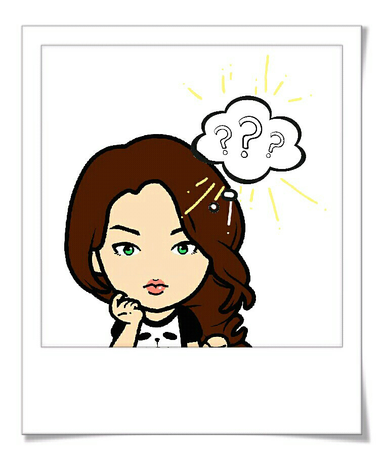 Cartoon woman with head on hands looks into camera with question marks above her head 