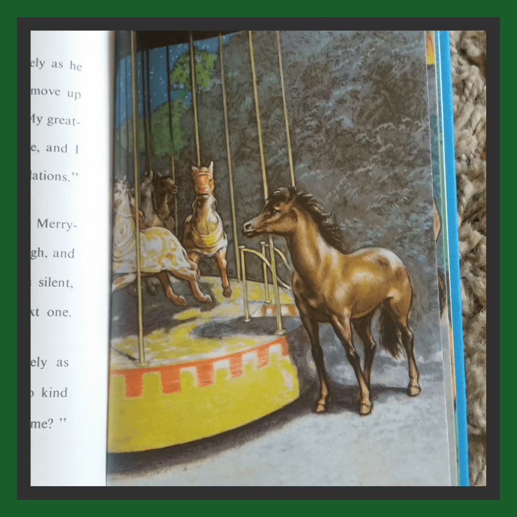 Horse and gallopers roundabout 